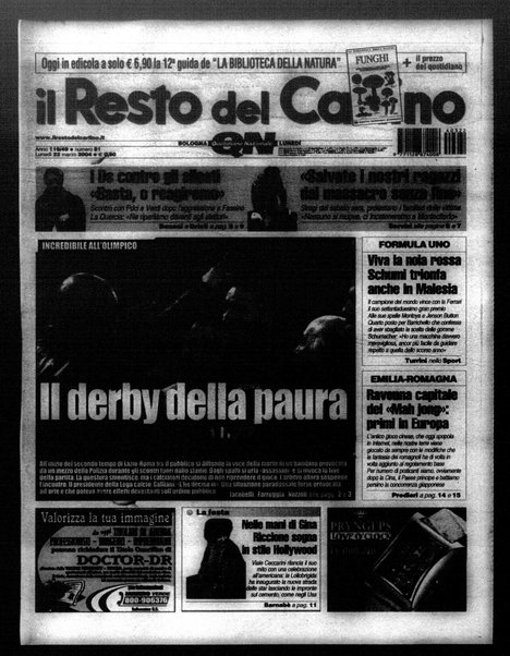 Il Resto del Carlino : giornale dell'Emilia